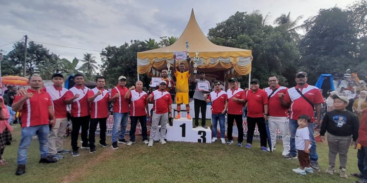 Meriahkan HUT RI ke-79, PT Socfindo Seunagan gelar Turnamen Sepakbola Antar Avdeling