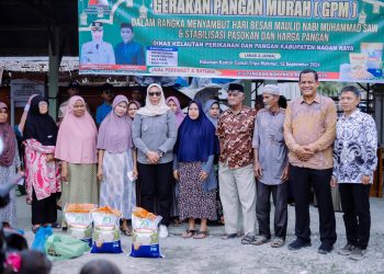 Pj Bupati Nagan Raya Tinjau Lokasi Pelaksanaan Gerakan Pangan Murah