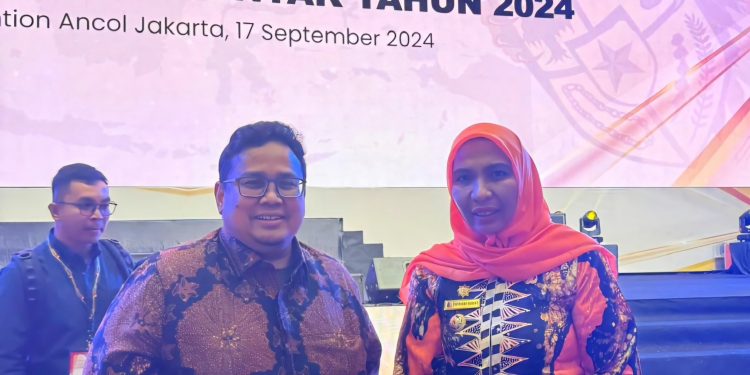 PJ Bupati Nagan Raya Hadiri Rakornas Jaga Netralitas ASN dalam Pilkada Serentak