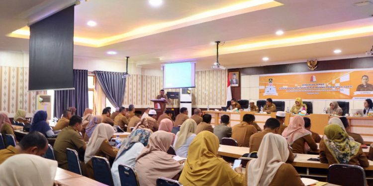 Tingkatkan Implementasi SAKIP, Pemkab Nagan Raya Gelar Bimtek