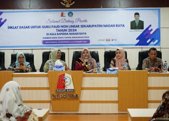 Disdik Nagan Raya Tingkatkan Mutu PAUD Melalui Diklat Guru Non Linear