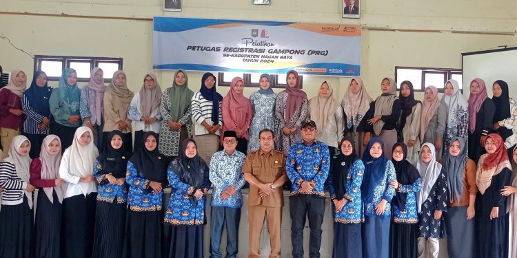 Disdukcapil Nagan Raya Gelar Pelatihan PRG untuk Perkuat Layanan Adminduk Digital