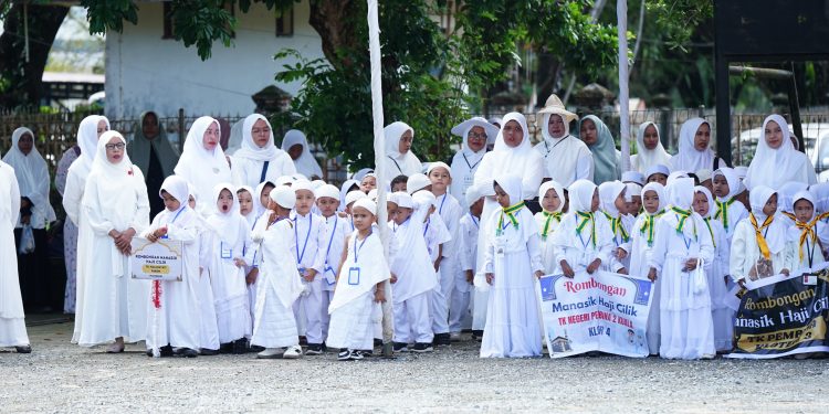 IGRA dan IGTKI Nagan Raya Gelar Manasik Haji Cilik untuk 400 Anak RA dan TK