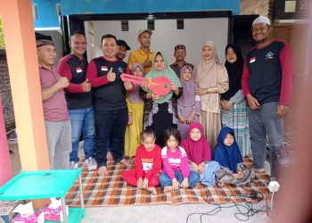 Janda di Aceh Singkil Terima Kunci Rumah Dari GARDA Indonesia