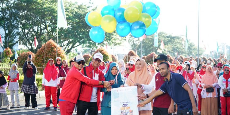 Pemkab Nagan Raya Gelar Pasar Minggu Ceria dan Launching Car Free Day