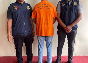 Polres Nagan Raya Serahkan Tersangka Kurir dan BB Kasus COD ke Jaksa