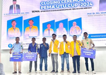 Turnamen PEMA UTU Resmi Ditutup, Warek III : UTU Siap Sukseskan POMDA 2025