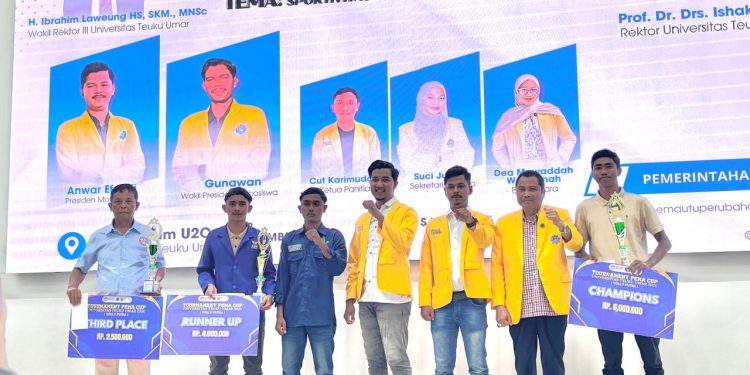 Turnamen PEMA UTU Resmi Ditutup, Warek III : UTU Siap Sukseskan POMDA 2025