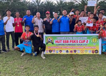 Turnamen Sepakbola Usia Dini SSB PSKS Cup II Resmi Ditutup