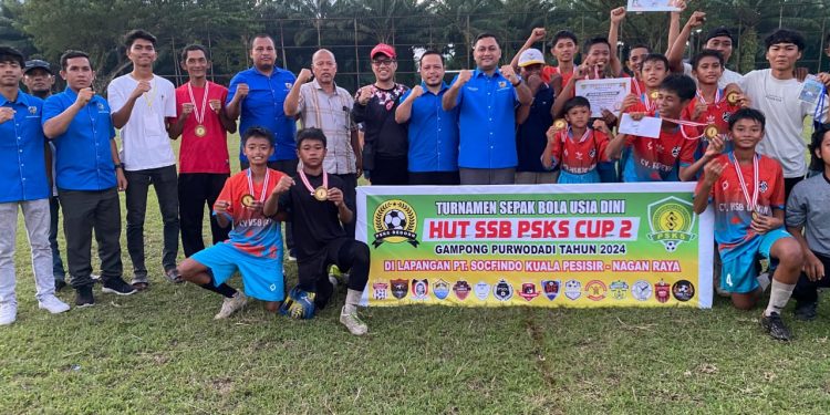 Turnamen Sepakbola Usia Dini SSB PSKS Cup II Resmi Ditutup