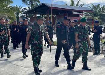 Danrem 012 Teuku Umar Silaturahmi ke Mako Batalyon C Pelopor