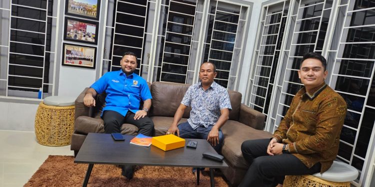 Ketua KNPI Nagan Raya Kunjungi  Vendor Tenaga Kerja PLTU 3-4 di Aceh Besar