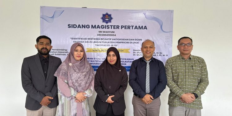 Magister Ilmu Perikanan UTU gelar Sidang Tesis untuk Angkatan Perdana