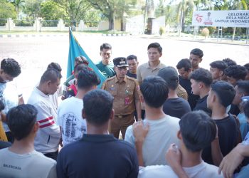 Pj Bupati Iskandar Lepas Tim Adam Depok FC untuk Berlaga di Liga 4 Aceh