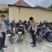 Puluhan Kenderaan Knalpot Brong Diamankan Satlantas Polres Aceh Barat
