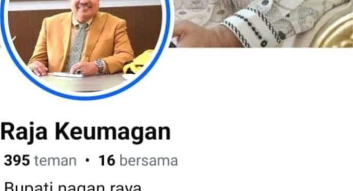 Waspada Penipuan ! Oknum Catut Nama dan Foto TRK Bupati Nagan Raya Terpilih