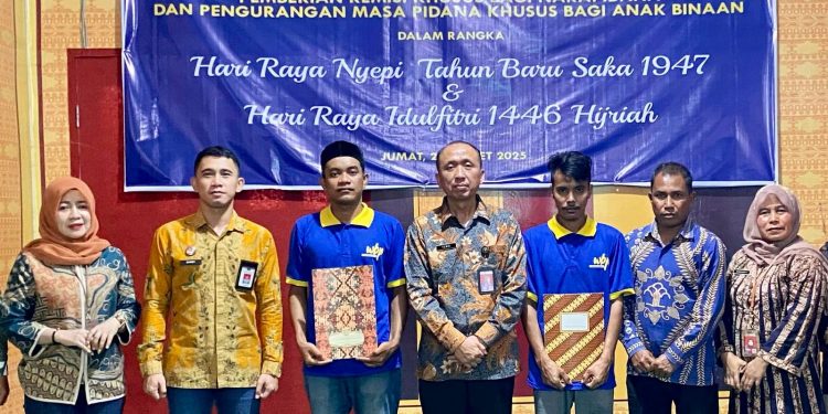 Jelang Idul Fitri 1446 H, 408 Warga Binaan Lapas Meulaboh Terima Remisi Khusus