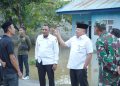 Bupati Nagan Raya Tinjau Lokasi Banjir dan Salurkan Bantuan