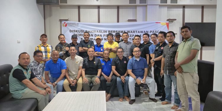 Paska Pilkada dan Pelantikan, Panwaslih Nagan Raya Gelar Diskusi dengan Insan Pers