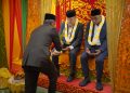 Pemkab Nagan Raya Gelar Peusijuek dan Silaturahmi dengan Bupati dan Wakil Bupati Terpilih