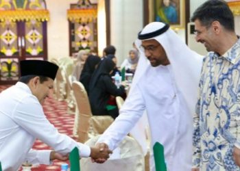Wagub Aceh Buka Puasa Bersama Duta Besar  Uni Emirat Arab di Meuligoe