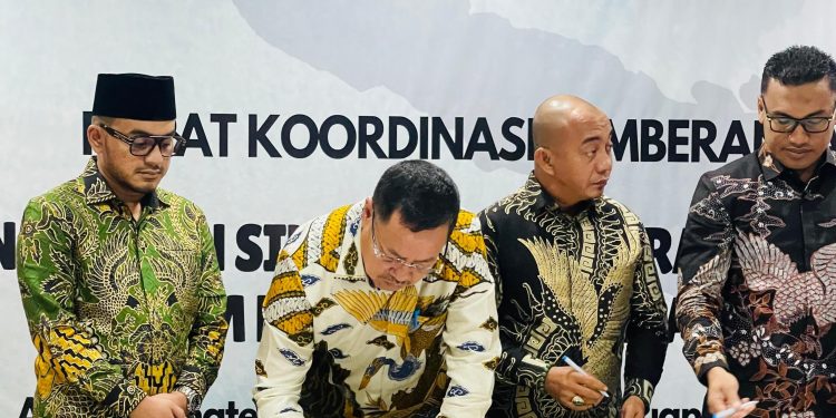 TRK Hadiri Rakor Penguatan Sinergi KPK dan Pemerintah Daerah di Jakarta