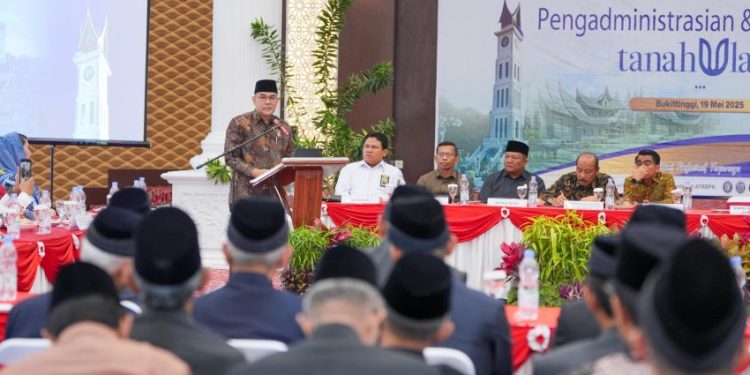 Sosialisasi di Kota Bukittinggi, Wamen ATR/Waka BPN: Sertipikat Tanah Ulayat Adalah Hak Masyarakat Hukum Adat