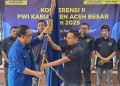 Jufrizal Kembali Nakhodai PWI Aceh Besar, UKW Jadi Program Prioritas