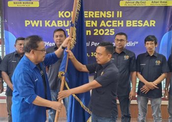 Jufrizal Kembali Nakhodai PWI Aceh Besar, UKW Jadi Program Prioritas