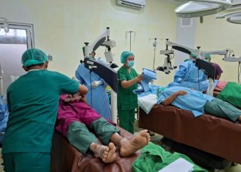 Dokter RMC Jakarta Layani Operasi Katarak dan Pengobatan Massa di Nagan Raya