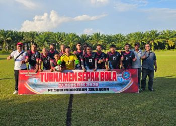 Semarak Turnamen HUT RI di PT Socfindo Kebun Seunagan