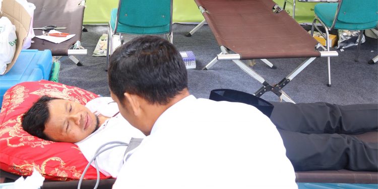 Bank Aceh Syariah Cabang Jeuram gelar Donor Darah dan Baksos