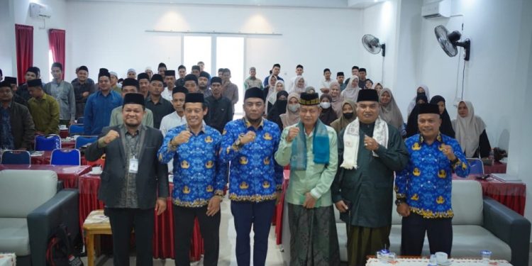 100 Guru Dayah Ikuti Pelatihan, Wabup Nagan Raya Tegaskan Pentingnya Peran Dayah