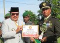 Bupati TRK Hadiri Upacara Peringatan HUT ke-80 TNI di Makodim 0116/Nagan Raya