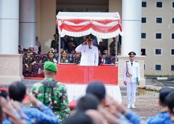 Bupati TRK Pimpin Upacara Peringatan Hari Pahlawan 2025 di Nagan Raya