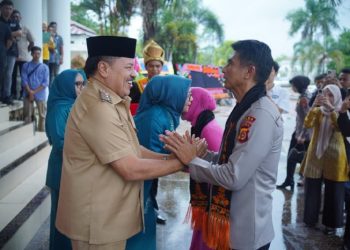 Bupati TRK Sambut Kunjungan Silaturahmi Kapolda Aceh di Nagan Raya