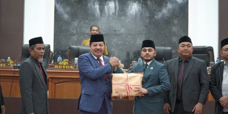 DPRK Nagan Raya Sahkan KUA-PPAS APBK Nagan Raya Tahun Anggaran 2026