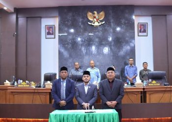 DPRK Terima Laporan Pertanggungjawaban APBK 2024 Nagan Raya