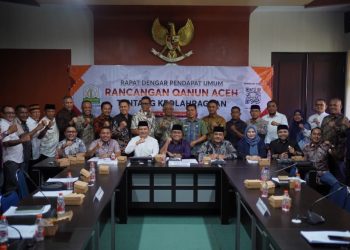 Wabup Nagan Raya Hadiri RDPU Rancangan Qanun Keolahragaan di Meulaboh
