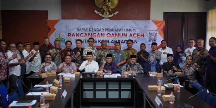 Wabup Nagan Raya Hadiri RDPU Rancangan Qanun Keolahragaan di Meulaboh