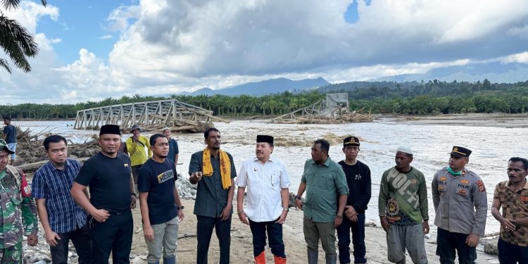 TRK Kunjungi Korban Banjir di Kuta Trieng dan Alue Wakie