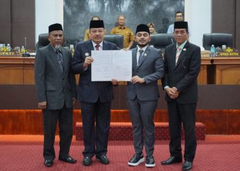 DPRK Nagan Raya Sahkan Rancangan KUA-PPAS Perubahan Anggaran 2025