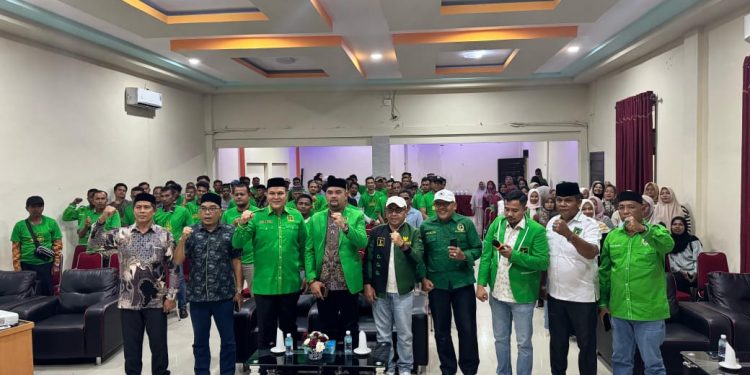 Kader PPP Sambut Ketua Umum dengan Meriah di Nagan Raya