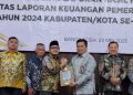Ketua DPRK Nagan Raya Hadiri Penyerahan LHP Keuangan Pemda tahun 2024 se-Aceh