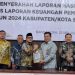 Ketua DPRK Nagan Raya Hadiri Penyerahan LHP Keuangan Pemda tahun 2024 se-Aceh