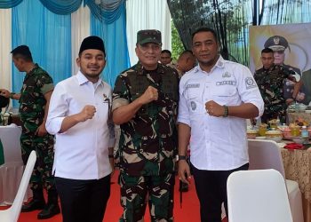 Ketua DPRK Nagan Raya Sambut Kedatangan Pangdam Iskandar Muda