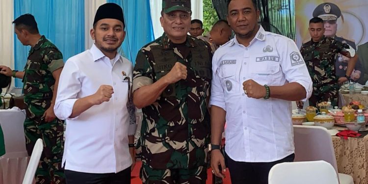Ketua DPRK Nagan Raya Sambut Kedatangan Pangdam Iskandar Muda