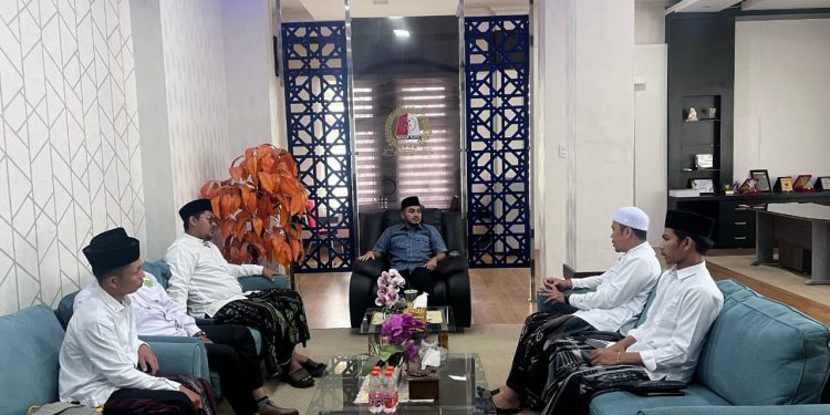 Ketua DPRK Nagan Raya Terima Kunjungan dari Persatuan Guru Nahdlatul Ulama