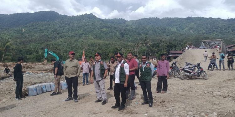 TRK Bersama Dirjen Perumahan KemenPKP Tinjau Beutong Ateuh Banggalang untuk Persiapan Rekontruksi