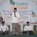 Mentri Nusron Hadiri Halalbihalal dan Penyerahan Sertipikat Tanah Wakaf PCNU Indramayu